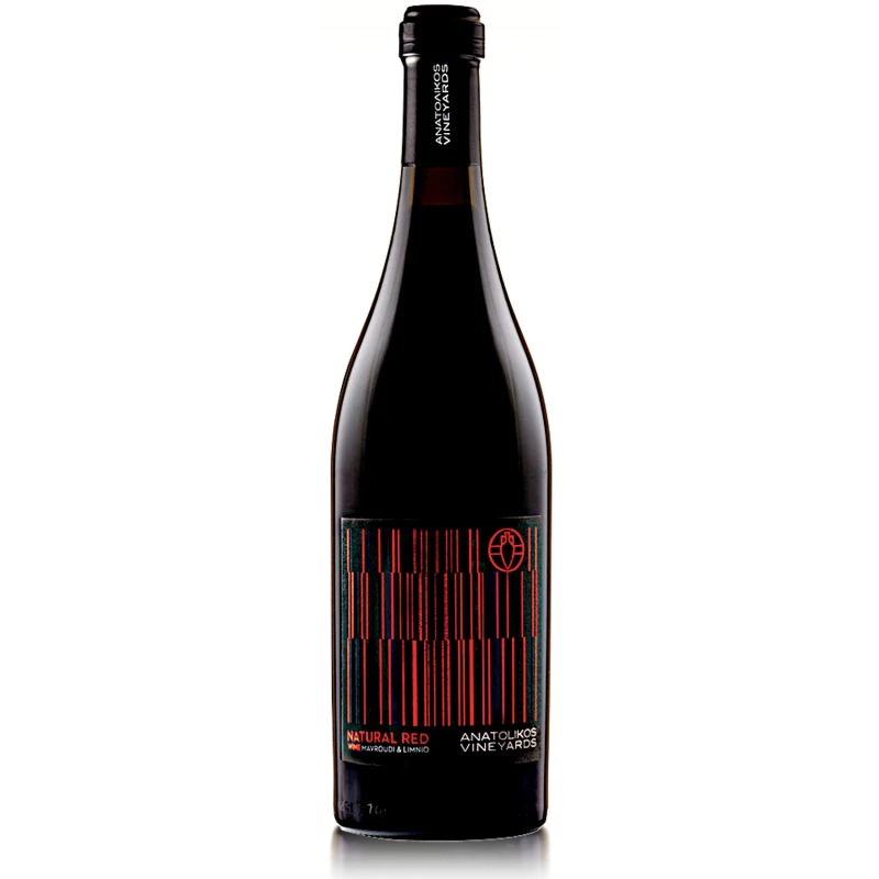 Anatolikos: „N“, Natural Red Wine, PGI - 0,75L